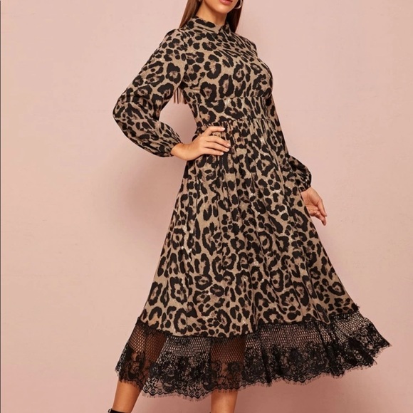 Leopard print maxi dress - Picture 4 of 4